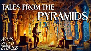 Ancient Tales of Pyramids amp Pharaohs  Cozy History ASMR  Egyptian Mythology Bedtime Stories [upl. by Monda]