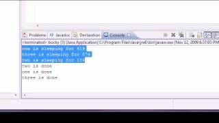 Java Game Development  2  Starting Threads [upl. by Aeriel]