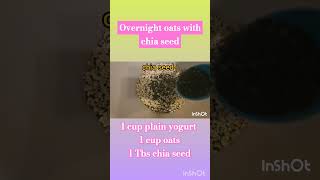 Chia Seed Oats The Overnight Oat Upgrade You NEED [upl. by Packer]