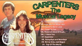 💥🔥Carpenters Gold Greatest Hits 💥 Best Songs Of The Carpenters Playlist 💥🔥 carpenters [upl. by Aninay]