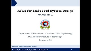 RTOS for Embedded System Design Part6Final [upl. by Masao]