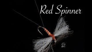 Red Spinner  Dry Fly  Mountainfly Fly Tying [upl. by Minor219]