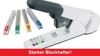 LEITZ BlockHeftgerät 5551 Stapler [upl. by Carola]