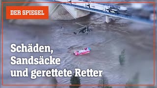 Überschwemmungen in Europa Hochwasserlage angespannt  DER SPIEGEL [upl. by Irv994]