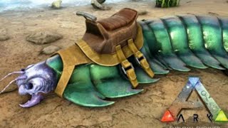 Taming arthropleura in ark mobile arkmobileseries arkmobile [upl. by Araek433]