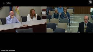 Elkhart County Commissioners Live Stream [upl. by Nawad923]