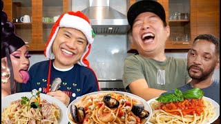 The Curse of Giving Whack D Fresh Prince Reunion Fake Youtubers WAP  Pasta MUK BANG w David So [upl. by Terri106]