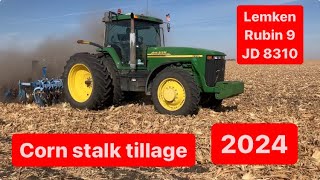 Cornstalk tillage 2024 [upl. by Macilroy]