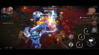 Raziel rebirth dungeon raid part7 [upl. by Yrret681]