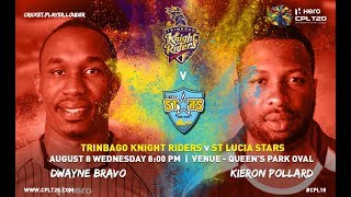 CPL18 Match Highlights M1 Trinbago Knight Riders v St Lucia Stars [upl. by Cherish]