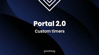 Portal 20 Custom Timers [upl. by Skye41]