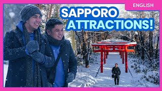 15 SAPPORO THINGS TO DO amp PLACES TO VISIT • Travel Guide PART 2 • ENGLISH • The Poor Traveler Japan [upl. by Grail]