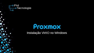 Instalando virtIO Windows Proxmox [upl. by Ennairda651]