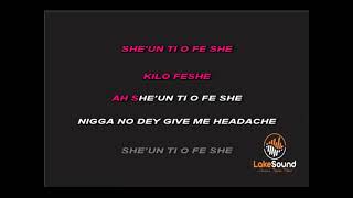 ZINOLEESKY  KILOFESHE KARAOKE [upl. by Aneel]