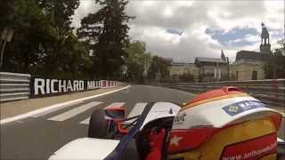 F4 Onboard lap in Pau City with Anthoine Hubert [upl. by Eyllek]