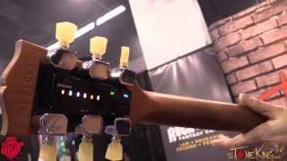 Gibson MINETune for ANY Guitar Check out  TronicalTune AutoTuner Robot  Winter NAMM 2014 [upl. by Conlon455]