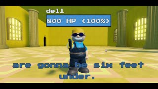 TwT s Undertale 3D Boss Battles Overtale Dell [upl. by Tory72]