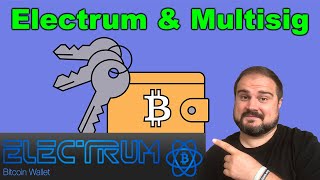 Electrum Wallet Tutorial Basic Setup  Multisig [upl. by Akiria]