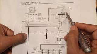 Car blower circuit diagram explained JahanZeb1976 How to repair car blower DC fan motor circuit ip [upl. by Karita222]