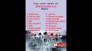 The very best songs Gregorian Part 1 [upl. by Byrn]