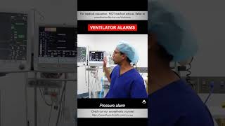 Ventilator Alarms  anesthesiology anesthesia ventilator oxygenation [upl. by Inna]