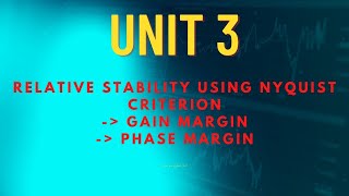 Relative stability using Nyquist criterion [upl. by Oidivo]