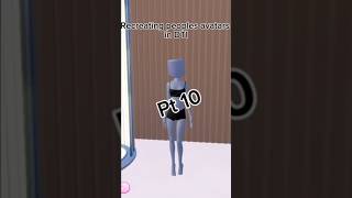 Recreating peoples avatars in dti pt 10 roblox dti lunemoonz for commenting [upl. by Atwater]