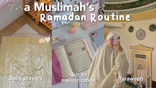 Ramadan Routine 2024🌙 productive and motivating balancing deen and dunya [upl. by Reneta]