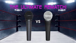 Shure SM58 vs Behringer Ultravoice XM8500  Mic Shootout Pt 2 Vocals [upl. by Akimas]