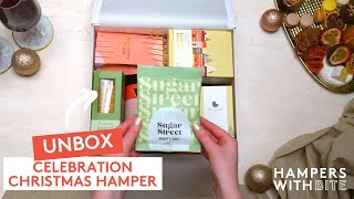 Celebration Christmas Hamper  Christmas Hampers 2023 I Hampers With Bite [upl. by Avert391]