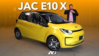 JAC E10x  Al fin un auto eléctrico económico para los mexicanos  Reseña [upl. by Irehc]