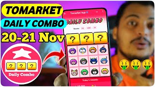 Tomarket Daily Combo 2021 November  Tomarket Daily Combo Today 20 November  Tomarket 20 Nov Combo [upl. by Rama]