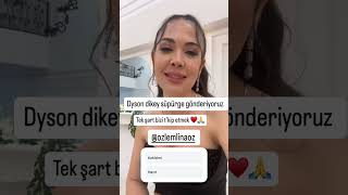 Dyson dikey süpürge gönderiyoruz 🥰merak ettikleriniz insta storyde özlemlinaöz springonshorts [upl. by Zaragoza]