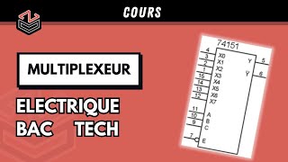 Ã‰LECTRIQUE âš¡Part 11  Cours Logique combinatoire Multiplexeur [upl. by Erdnaed]