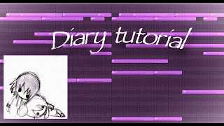 ☆Diary Tutorial☆ how i make my diary type beats pretty simple [upl. by Gusti]