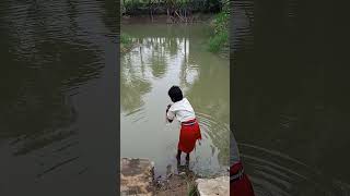 collecting water sample to find zooplankton and phytoplankton nature [upl. by Olegnaid]