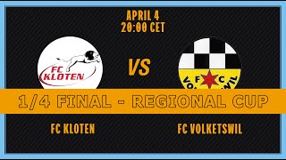 Cup 14 final FC Kloten  FC Volketswil [upl. by Paehpos]