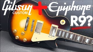 Epiphone 1959 Les Paul Gibson Custom Collab [upl. by Stavro371]