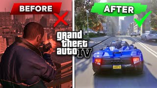 I Remastered GTA 4 with Just 5 Mods  Better Than GTA 5 [upl. by Ahscrop]