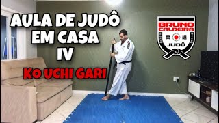 JUDÔ EM CASA AULA 4  KO UCHI GARI [upl. by Eilerua]