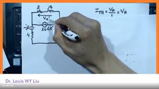 Thevenin Analysis on Circuits with Dependent Sources [upl. by Leizo]