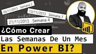 📅 ¿Cómo Generar Las Semanas De Un Mes Específico  Power BI DAX [upl. by Adebayo503]