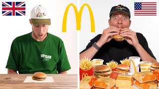 Testing Every UK vs USA Fast Food [upl. by Tiernan]