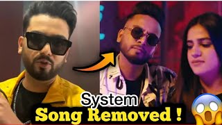 Elvish yadav song removed from youtube 😱 system song remove elvish Yadav react  elvish yadav [upl. by Anertak]