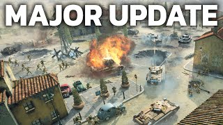 MASSIVE GRAPHICAL OVERHAUL for this WW2 RTS  Company of Heroes 3 Steel Shepherd Update [upl. by Sidonnie197]