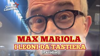 Lo chef Max Mariola con una nuova ricetta “I Leoni da tastiera” Parodia [upl. by Ayotaj]