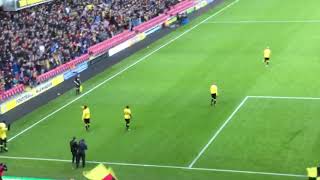 Watford 11 Crystal Palace  261216  Troy Deeney goal penalty [upl. by Mario5]