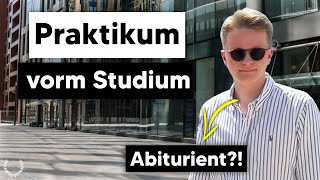 Praktikum nach dem Abi unmöglich Der Masterplan [upl. by Davin]