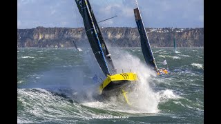 Legallais Team Voile  Départ de la Transat Jacques Vabre Normandie  Le Havre 2023 [upl. by Terrena862]