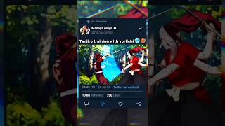 Tanjiro training with yoriichi bot🥶🥵 videoviral shorts🥶🐐 [upl. by Cheke]